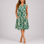 Women's Tiered Floral Summer Dress