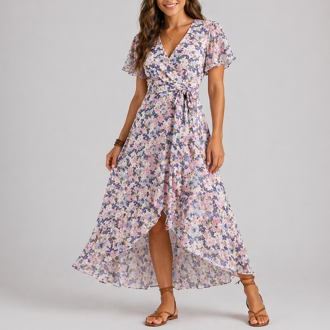 Women’s Summer Floral Midi Dress