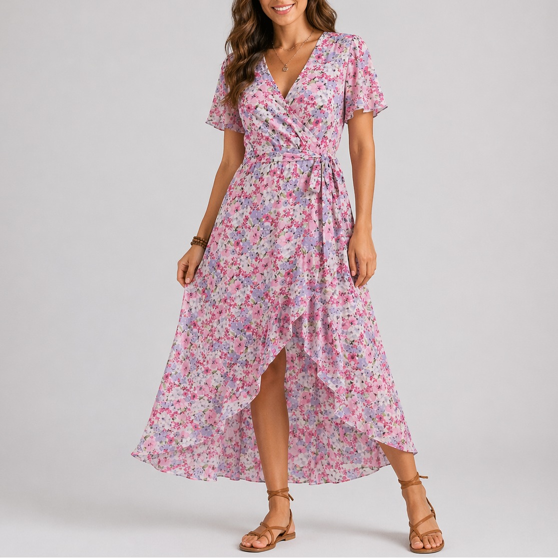 Women’s Summer Floral Midi Dress