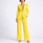 Women’s Tailored Blazer and Wide-Leg Pants Set
