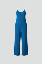 Women’s Jumpsuit with Spaghetti Straps and Side Pockets