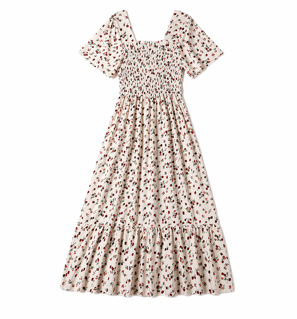 Women’s Floral Summer Midi Dress