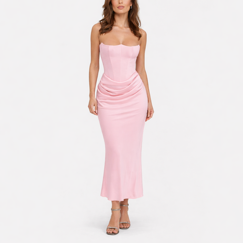 Heritage Corset Midi Dress